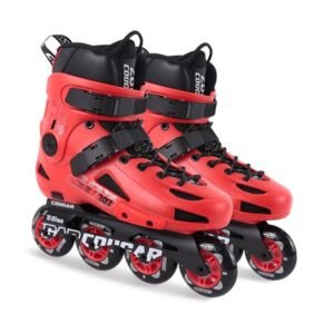 MZS307C Great Freestyle Slalom Inline Roller Skate Red
