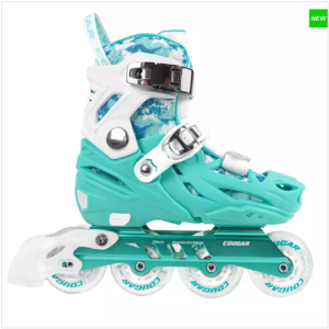 MZS315-QS hard boot shell great flashing roller skates