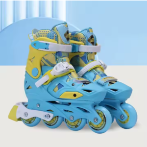 SK8-N6 Professional Adjustable Size Children's Inline Skates Slalom Freestyle Skates
