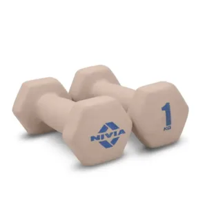Nivia 9891 Vinyl Dumbbells 1KG