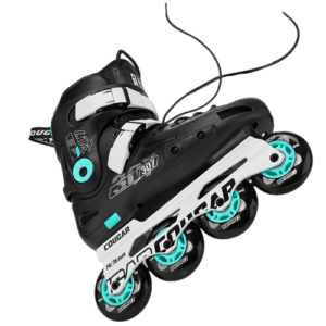 MZS307C BLACK Great Freestyle Urban Inline Roller Skate